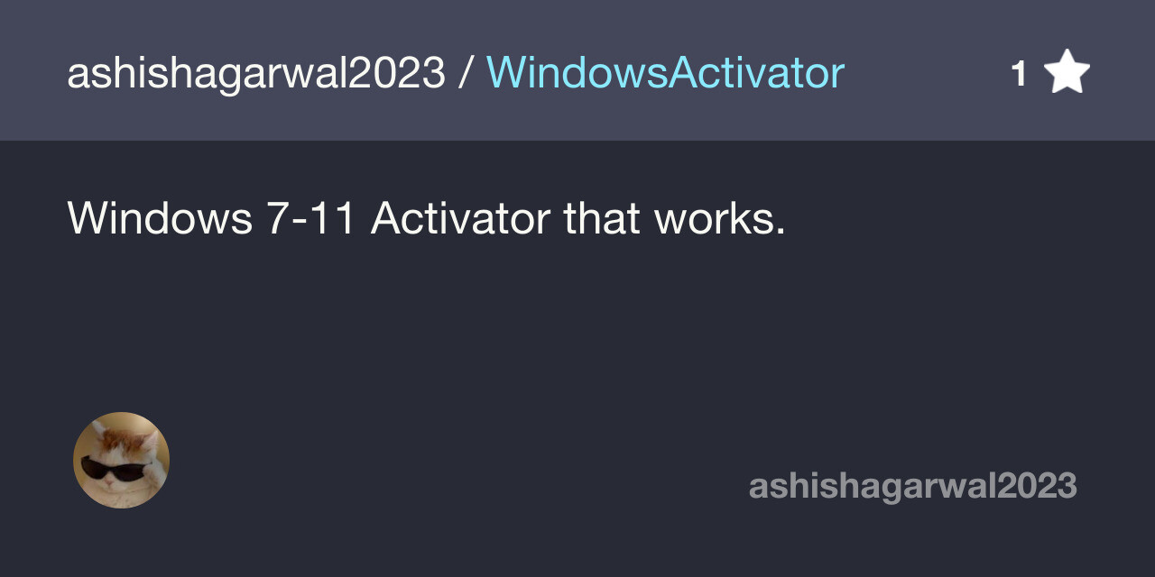 Free WindowsActivator